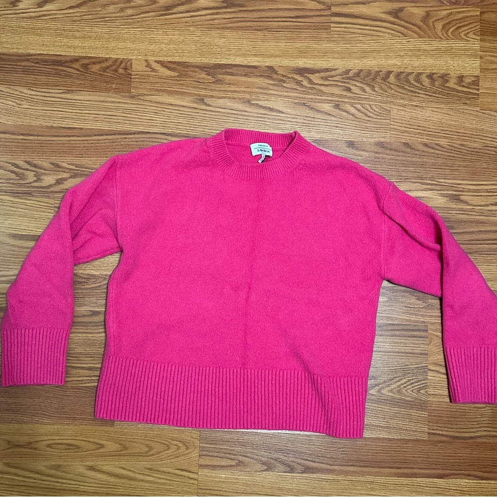 & Other Stories Pink Crew Neck Sweater